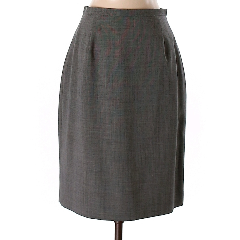 Ann Taylor Gray Pencil Skirt